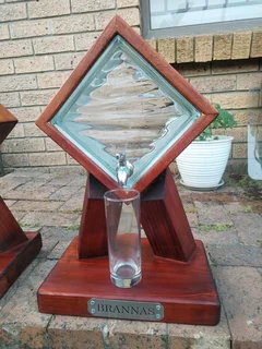 Wooden Hand crafted dispensers