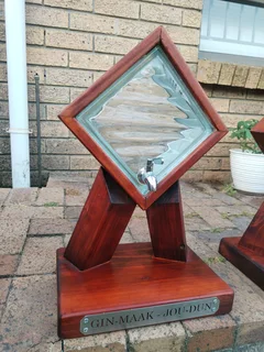 Wooden Hand crafted dispensers