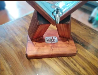 Wooden Hand crafted dispensers