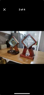 Wooden Hand crafted dispensers