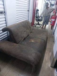 Suede Sleeper Couch