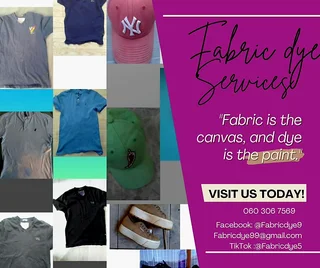 Fabric dyeing services