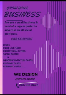 Logo and poster designer