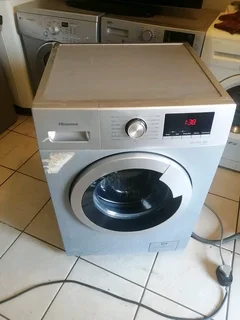 Silver 8kg Hisense Front Loader