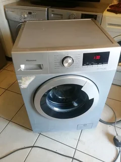 Silver 8kg Hisense Front Loader