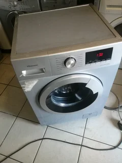SILVER 8KG HISENSE FRONT LOADER