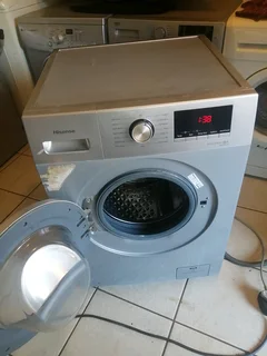SILVER 8KG HISENSE FRONT LOADER