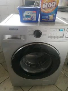 Silver 7kg Samsung Ecobubble Front Loader