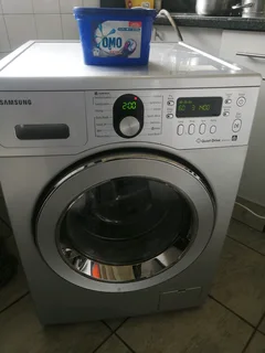 SILVER 9KG SAMSUNG QUIET DRIVE FRONT LOADER