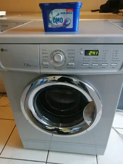 SILVER 7.5KG LG FRONT LOADER