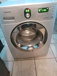 SILVER 8KG SAMSUNG ECOBUBBLE FRONT LOADER