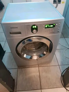 SILVER 8KG SAMSUNG ECOBUBBLE FRONT LOADER