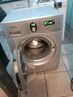 SILVER 8KG SAMSUNG ECOBUBBLE FRONT LOADER