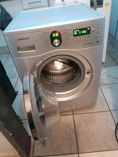 SILVER 8KG SAMSUNG ECOBUBBLE FRONT LOADER