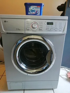 Silver 7.5kg Lg Front Loader