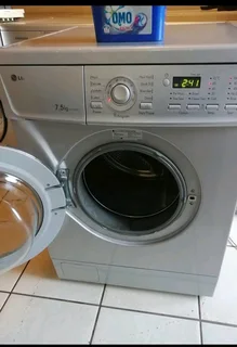 SILVER 7.5KG LG FRONT LOADER