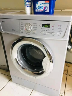 SILVER 7.5KG LG FRONT LOADER