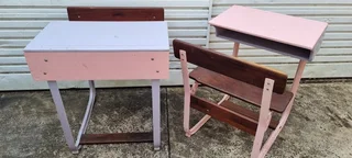 Vintage School Desks