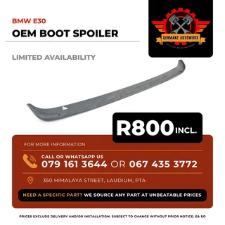 E30 Boot Spoiler Oem