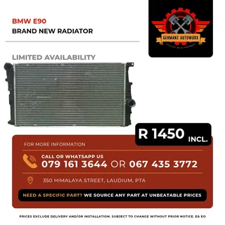 Bmw E90 Radiator Brand New