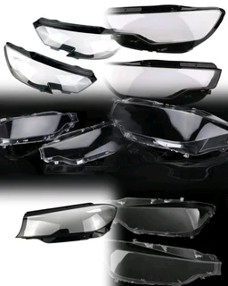 Audi A1 A3 A6 ,BMW F30 F32 F36 F10 G20 G21 G30 ,VW Golf 6 7 7.5 Headlight Glass Lens Covers.
