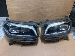 2018 - 2021 Mercedes-Benz X-Class W470 Left &amp; Right LED High Performance Headlights.