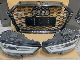 2017 - 2019 Audi RS3 Left &amp; Right Headlights and Grill available for sale.