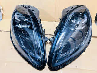Porsche 95B Macan PDLS Left &amp; Right LED Headlights.