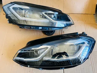Volkswagen Golf 7.5 R Left &amp; Right Headlights.