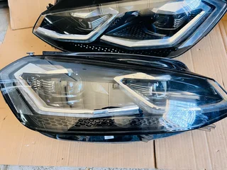 Volkswagen Golf 7.5 R Left &amp; Right Headlights.