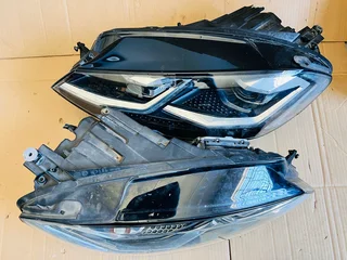 Volkswagen Golf 7.5 R Left &amp; Right Headlights.