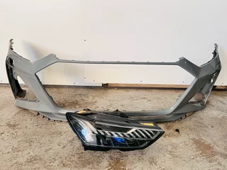 Audi A6 S6 Rs6 A7 S7 Rs7 Front Bumper, Right Laser Led Headlight.