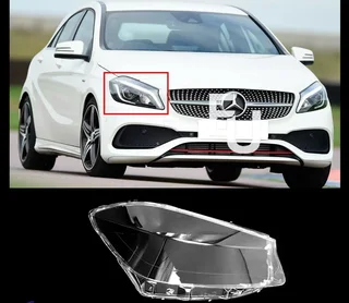 Mercedes-Benz A-Class W176 LCI Headlight Glass Replacement Lenses.
