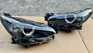 2020-2025 Mazda 2 Pair Left Right LED Headlights.