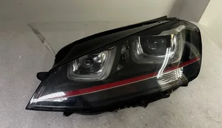 Volkswagen Golf Mk7 Gti Left Bi Xenon 2013&#43; N/s Complete Headlight 5g2941751a