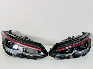 Volkswagen Golf 8 GTI OEM LED I.Q Light Headlights (Pair).
