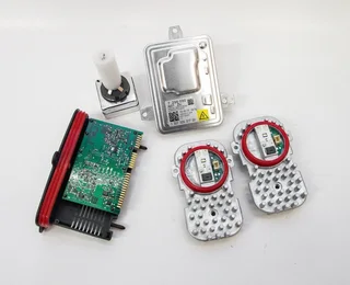 OEM 2014-2018 BMW X5 X6 F15 Left Driver Side Headlight Module Ballast Set (5PCS).