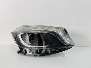 2012–2019 Mercedes-Benz A-Class W176 Driver Side Red Ring Bi-Xenon Headlight.