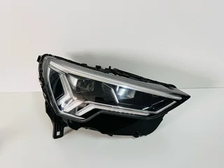 OEM Audi Q3 Right Passenger Side LED Headlight (2020–2023).