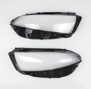 Headlight Glass Lens Replacement Covers for Mercedes-Benz A-Class W177 (2018–2024).