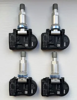 4x TPMS Tyre Pressure Sensors for BMW &amp; MINI | Pre-Programmed | No Coding