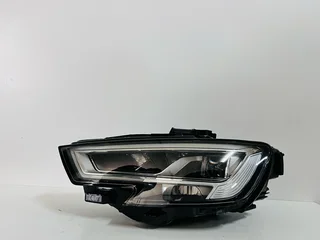 OEM Passenger Side LED Matrix Headlight designed for the 2016–2020 Audi A3, S3, and RS3 models.