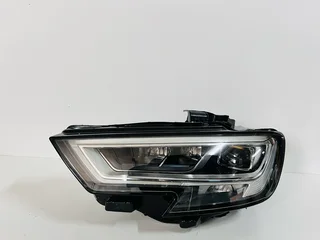 OEM Passenger Side LED Matrix Headlight designed for the 2016–2020 Audi A3, S3, and RS3 models.