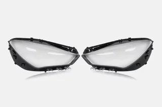 2020-2024 Mercedes-Benz CLA W118 Left &amp; Right Headlight Glass Lens Replacement Covers.