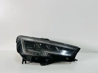Audi A4 B9 (Driver Side) Matrix LED Headlight – Black Edition (2016–2023)