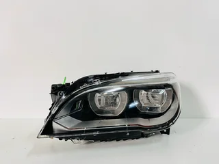 BMW 7 Series F01/F02 LCI (Facelift models 2012–2015) Left Full Adaptive LED Headlight Assembly.