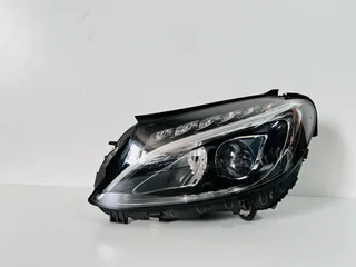 Mercedes-Benz C-Class W205 Left (Passenger Side) Single Xenon Headlight.