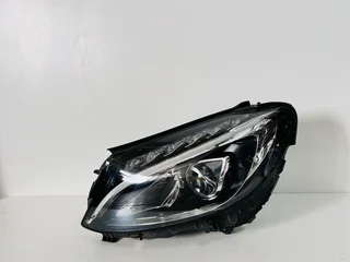Mercedes-Benz C-Class W205 Left (Passenger Side) Single Xenon Headlight.