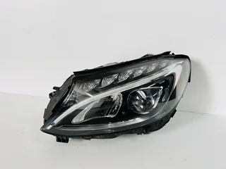 Mercedes-Benz C-Class W205 Left (Passenger Side) Single Xenon Headlight.