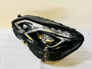 Mercedes-Benz W212/S212 E-Class Left (Passenger Side) Full LED Headlight – Genuine OEM.